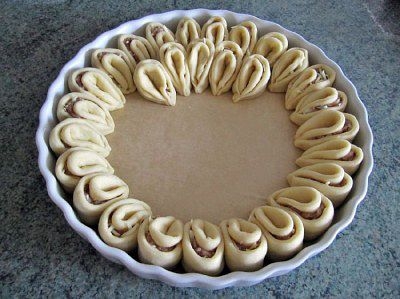 Мясной пирог хризантема Мясной пирог хризантема