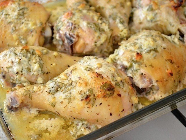 Курица в маринаде по-гречески Курица в маринаде по-гречески