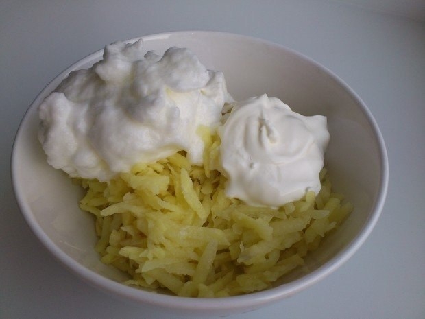 Картофельные драники с сыром Картофельные драники с сыром