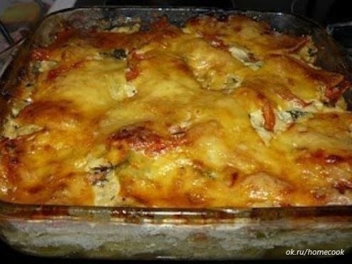 Вкуснейшая картофельная запеканка с рыбой Вкуснейшая картофельная запеканка с рыбой