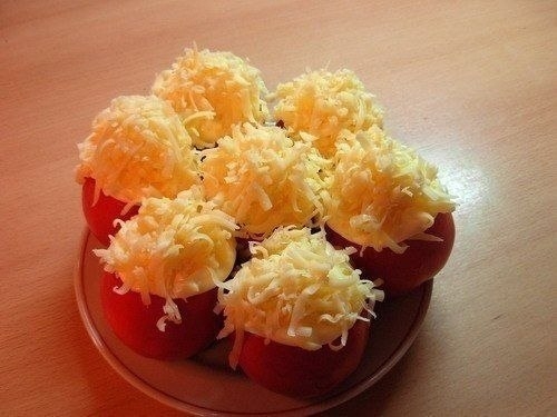 Помидоры, фаршированные курицей. Помидоры, фаршированные курицей.