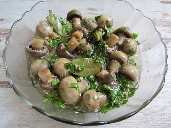 Шампиньоны по-корейски Шампиньоны по-корейски