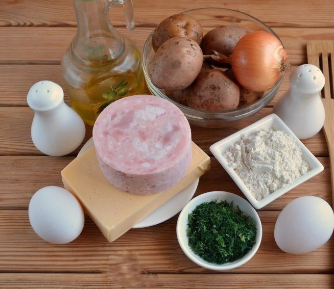 Дранки с ветчиной и сыром Дранки с ветчиной и сыром