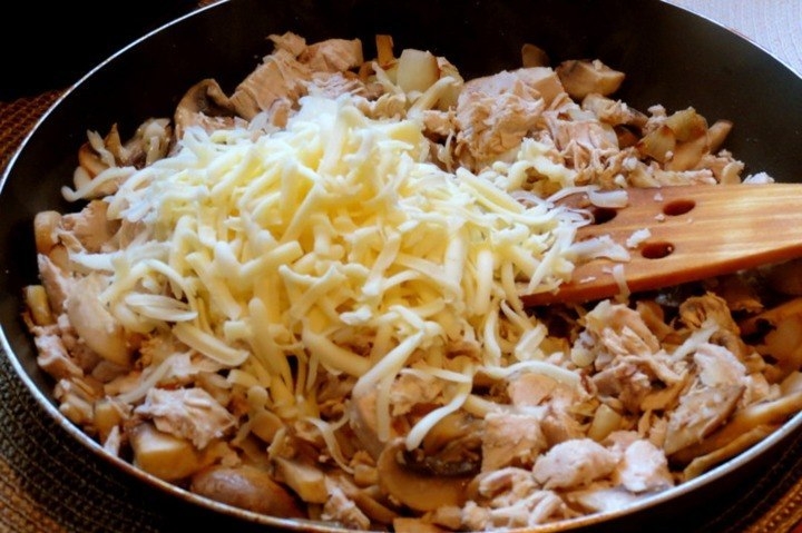ПИРОГ С КУРИЦЕЙ И ГРИБАМИ ПИРОГ С КУРИЦЕЙ И ГРИБАМИ