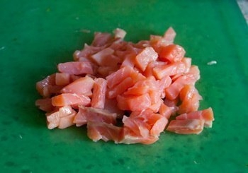 Профитроли со сливочным сыром и лососем Профитроли со сливочным сыром и лососем