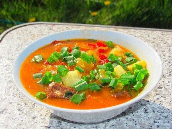 Бограч - венгерский суп
