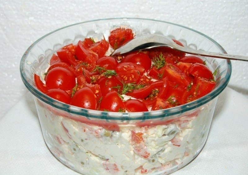 Салат красная шапочка. Салат красная шапочка.