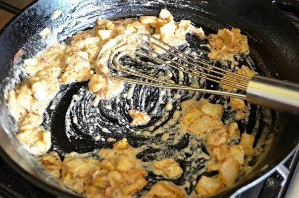 Картофель, запеченный в сырном соусе Картофель, запеченный в сырном соусе
