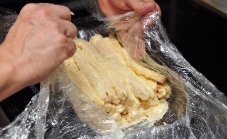 Слоеное полено Слоеное полено