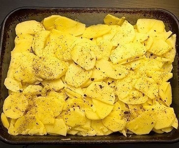 Запеканка из картофеля с курицей Запеканка из картофеля с курицей