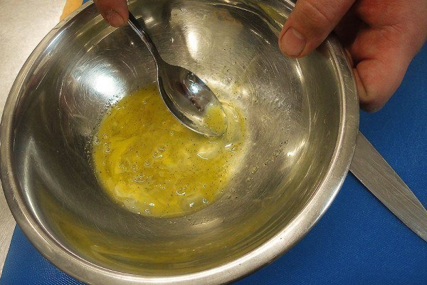 Салат с курицей и сухариками 2 Салат с курицей и сухариками 2