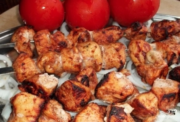 Шашлык из курицы по-грузински Шашлык из курицы по-грузински