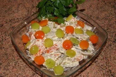 Очень вкусный салат Обжорка Очень вкусный салат Обжорка