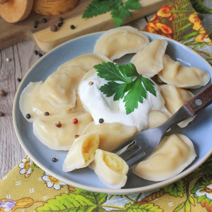 Вареники с картошкой Вареники с картошкой