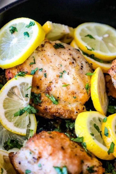 ​Простой рецепт курицы с лимоном