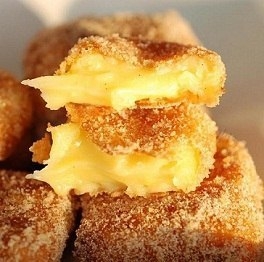 Фото к рецепту: Жареное молоко - вкуснятина необыкновенная! Фото к рецепту: Жареное молоко - вкуснятина необыкновенная!