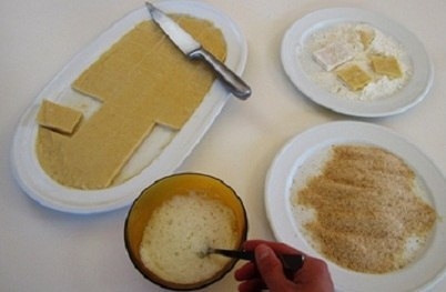 Фото к рецепту: Жареное молоко - вкуснятина необыкновенная! Фото к рецепту: Жареное молоко - вкуснятина необыкновенная!