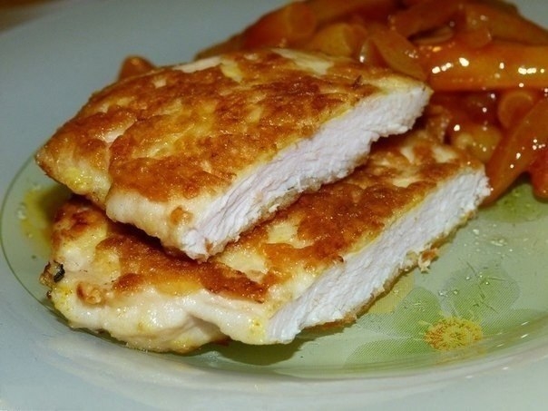 Рецепты приготовления куриного филе в панировочных сухарях
