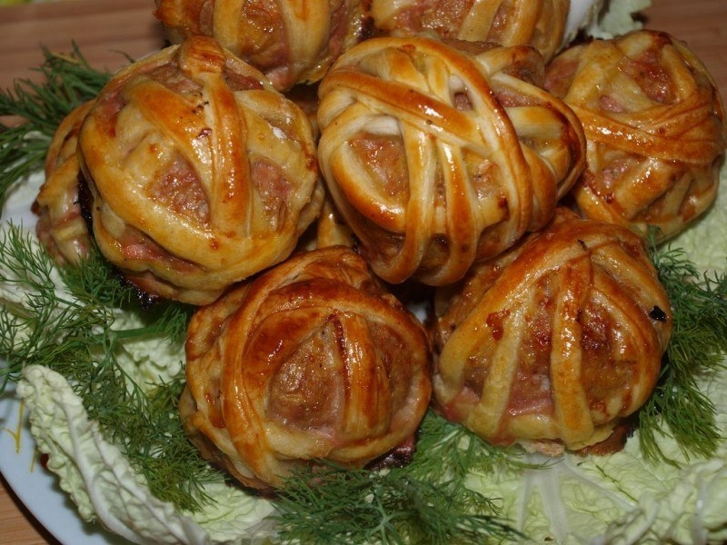 Фото к рецепту: Мясные клубочки Фото к рецепту: Мясные клубочки