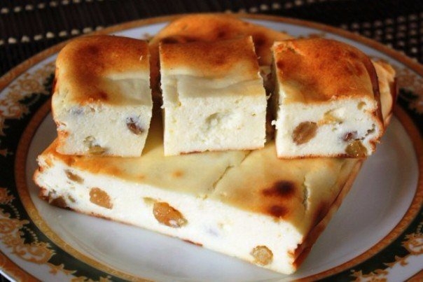 Фото к рецепту: Фантастически вкусная творожная запеканка Фото к рецепту: Фантастически вкусная творожная запеканка