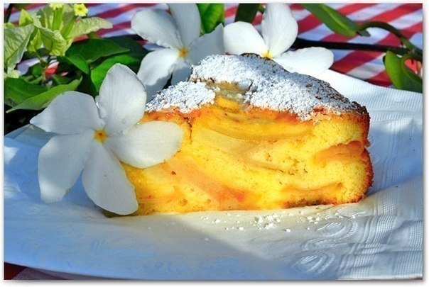 Фото к рецепту: Очень вкусная шарлотка. Фото к рецепту: Очень вкусная шарлотка.