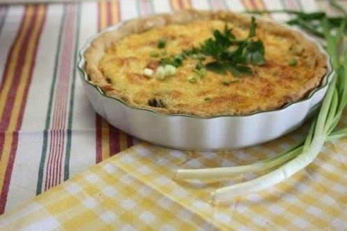 Фото к рецепту: Вкусный и безумно сытный Пирог Курино-грибной жульен