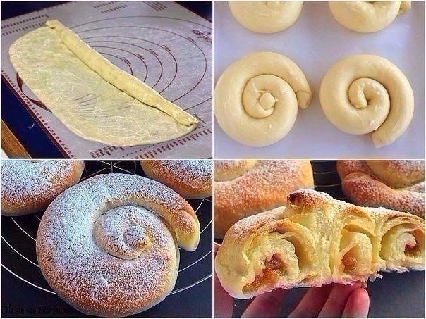 ���� � �������: ��������� ������� Ensaimadas