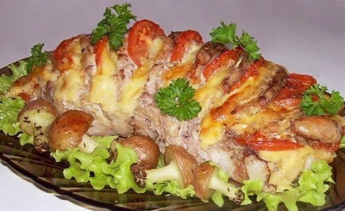 Фото к рецепту: Мясо Гармошка Фото к рецепту: Мясо Гармошка