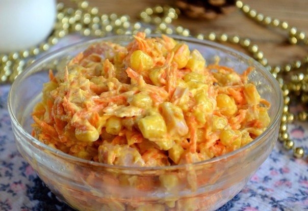 ÐÐ¾Ñ‚Ð¾ Ðº Ñ€ÐÑ†ÐÐ¿Ñ‚Ñƒ: Ð¡ÐÐÐÑ‚ Ñ ÐºÐ¾Ñ€ÐÐ¹ÑÐºÐ¾Ð¹ Ð¼Ð¾Ñ€ÐºÐ¾Ð²ÐºÐ¾Ð¹ Ð¸ ÐºÐ¾Ð¿Ñ‡ÐÐ½Ð¾Ð¹ ÐºÑƒÑ€Ð¸Ñ†ÐÐ¹Â 