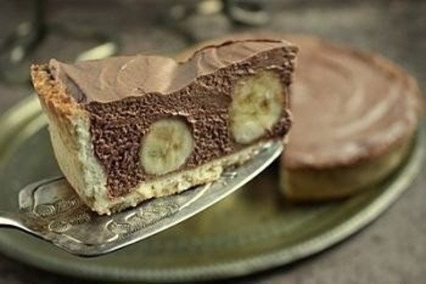 Вкуснейший торт с бананами и шоколадным муссом Вкуснейший торт с бананами и шоколадным муссом