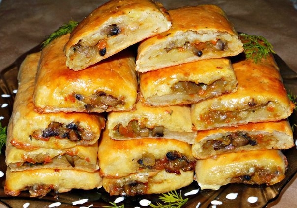Картофельные рулетики с грибами Картофельные рулетики с грибами