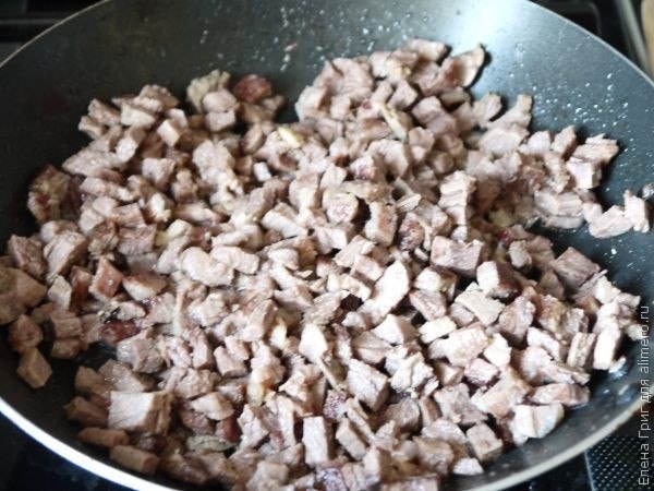 Салат из говядины с овощами Салат из говядины с овощами