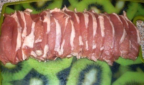 Нежные свиные отбивные под ананасами Нежные свиные отбивные под ананасами