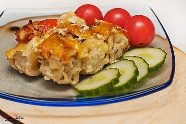 Каннеллони фаршированные Каннеллони фаршированные