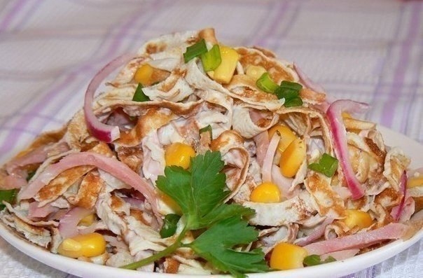 Салат Солнечный Салат Солнечный