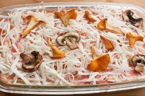 Лазанья с грибами Лазанья с грибами