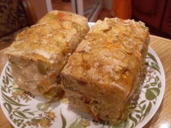 Курица в пакете или домашняя ветчина в желе Курица в пакете или домашняя ветчина в желе