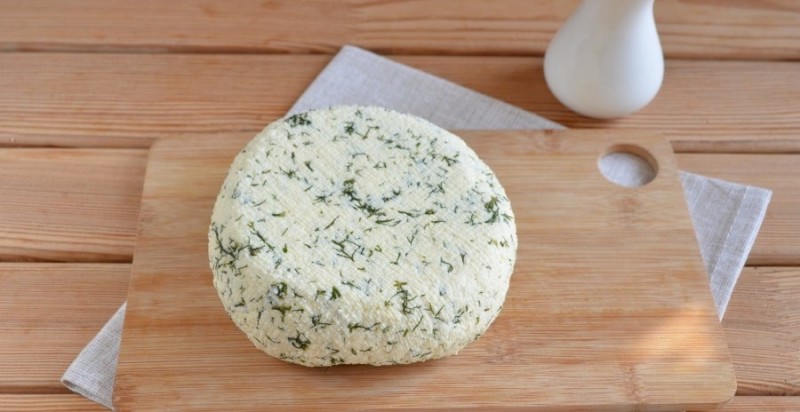 Домашний сыр из молока и сметаны Домашний сыр из молока и сметаны