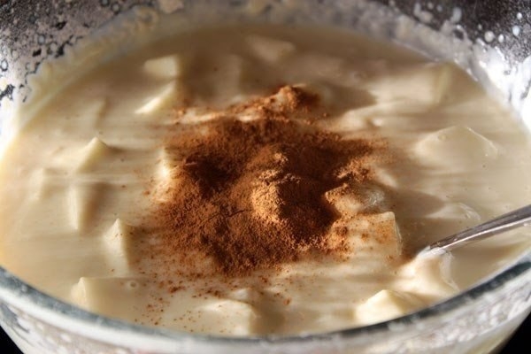 Оладьи с яблоками Оладьи с яблоками