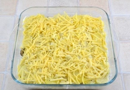 Вкуснейшая запеканка из картофеля, грибов и двух видов сыра Вкуснейшая запеканка из картофеля, грибов и двух видов сыра