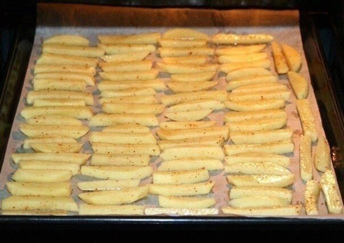 Картофель фри без масла Картофель фри без масла