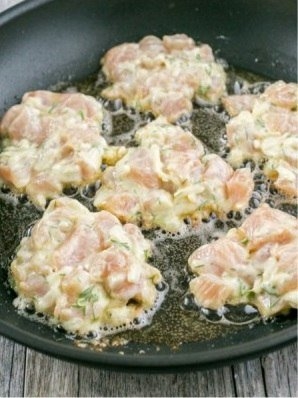 Куриные оладьи Куриные оладьи