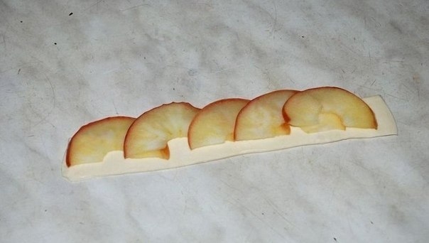 Розы из яблок Розы из яблок
