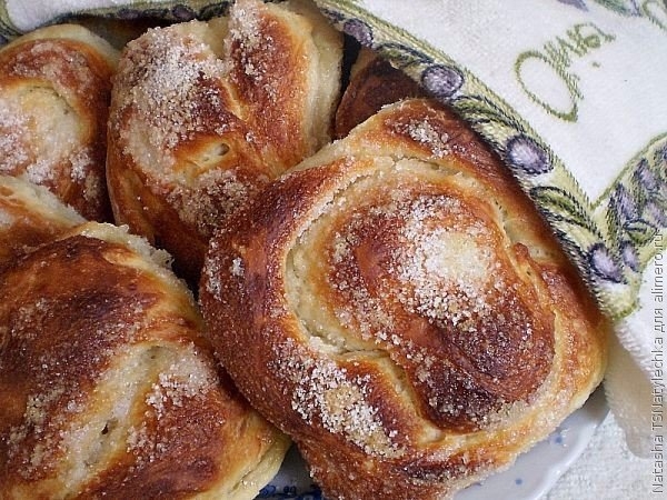 Пышные сахарные булочки Пышные сахарные булочки
