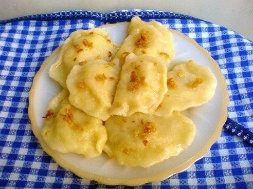 Вареники с картошкой и грибами