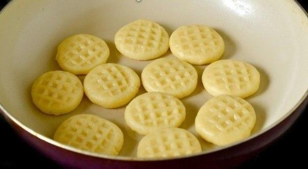 Печенье на сковороде Печенье на сковороде