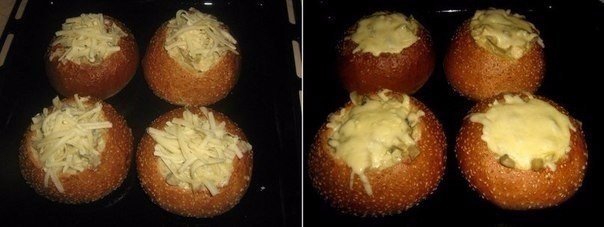 Жульен в булочках Жульен в булочках