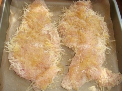 Куриное филе в пармезане Куриное филе в пармезане