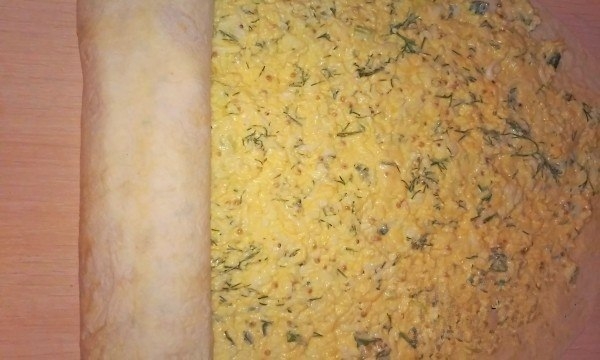 Закуска из лаваша с сыром. Закуска из лаваша с сыром.