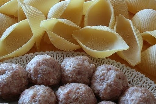 Ракушки фаршированные. Ракушки фаршированные.